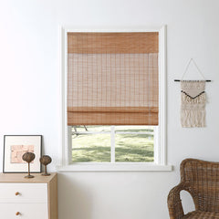 Natural EarthTone Bamboo Woven Shades