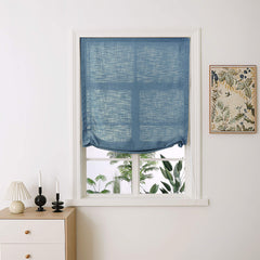 Maya Linen Relaxed Roman Shades