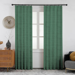 Lena Linen Blend Curtains & Drapes Pleated