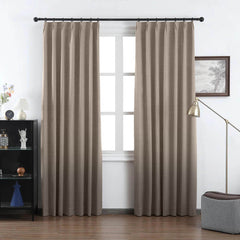 Bella Prismatic Shade Blackout Curtains & Drapes Pleated