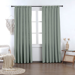 Madison Cotton-Poly Blend Curtains & Drapes Pleated