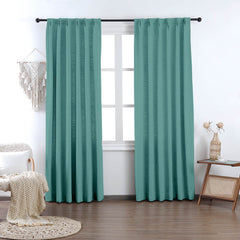 Madison Cotton-Poly Blend Curtains & Drapes Pleated