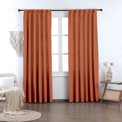 Madison Cotton-Poly Blend Curtains & Drapes Pleated