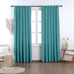 Madison Cotton-Poly Blend Curtains & Drapes Pleated