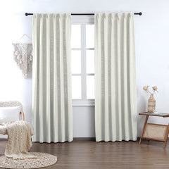 Madison Cotton-Poly Blend Curtains & Drapes Pleated