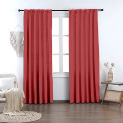 Madison Cotton-Poly Blend Curtains & Drapes Pleated