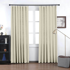 Taylor Cotton-Poly Elegance Curtains & Drapes Soft Top