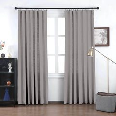 Taylor Cotton-Poly Elegance Curtains & Drapes Soft Top