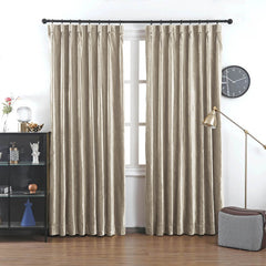 Kelly Velvet Pile Essence Curtains & Drapes Pleated