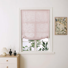 Maya Linen Relaxed Roman Shades