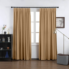 Charlotte Timeless Cotton Comfort Curtains & Drapes Pleated