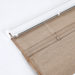 Natural EarthTone Ramie Bamboo Woven Shades