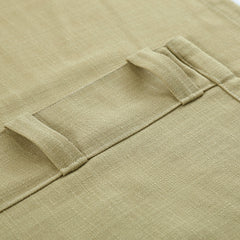 Olivia 100% Linen Curtains & Drapes Soft Top