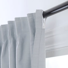 Madison Cotton-Poly Blend Curtains & Drapes Pleated