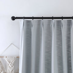 Madison Cotton-Poly Blend Curtains & Drapes Pleated