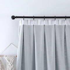 Madison Cotton-Poly Blend Curtains & Drapes Pleated