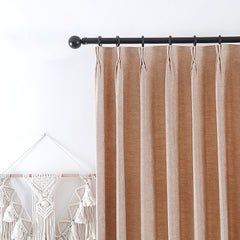 Chloe Cotton Chenille Touch Curtains & Drapes Pleated