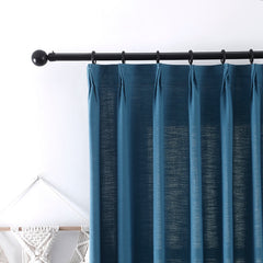 Brooke Cotton-Poly Elegance Curtains & Drapes Pleated