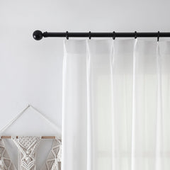 Amelia Light Sheer Curtains & Drapes Pleated