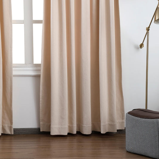 Charlotte Timeless Cotton Comfort Curtains & Drapes Soft Top