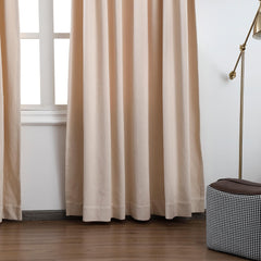 Charlotte Timeless Cotton Comfort Curtains & Drapes Pleated