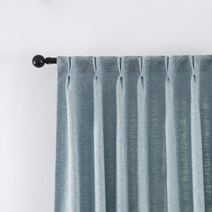 Taylor Cotton-Poly Elegance Curtains & Drapes Pleated